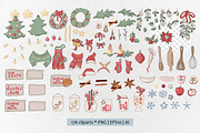 Christmas bakery collection. Vector, a Food Illustration by VaraNa Art (Thumbnail 4 of 20)