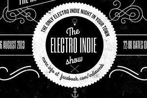 Electro Indie - Flyer Template