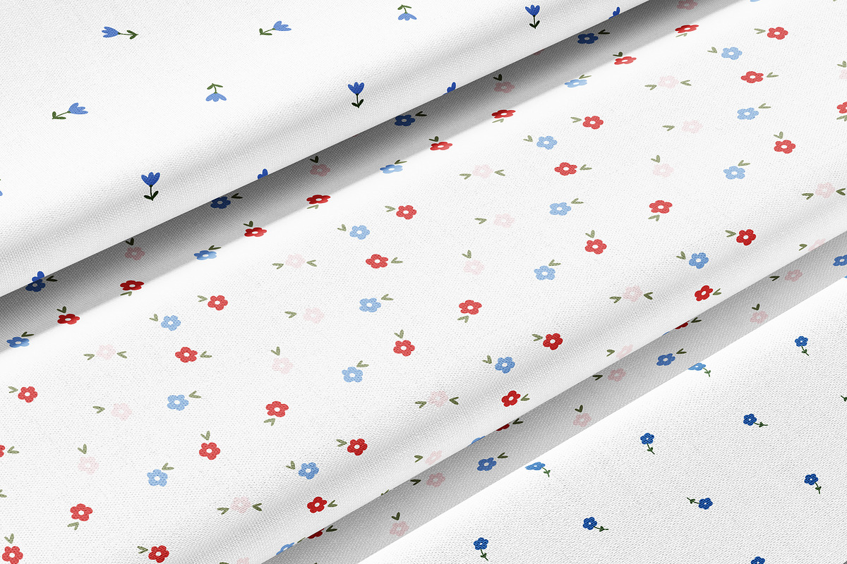 Cottagecore floral patterns pack, an Illustration by nathalieclaire (Photo 12 of 13)