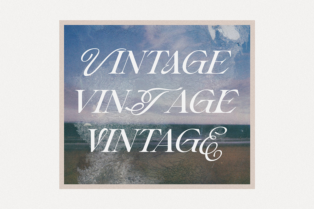 Rischa Unique Luxury Serif, a Serif Font by Cruzine (Photo 3 of 9)