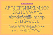 Plain Jane Font, a Serif Font by Quirky Queen Media (Thumbnail 7 of 7)