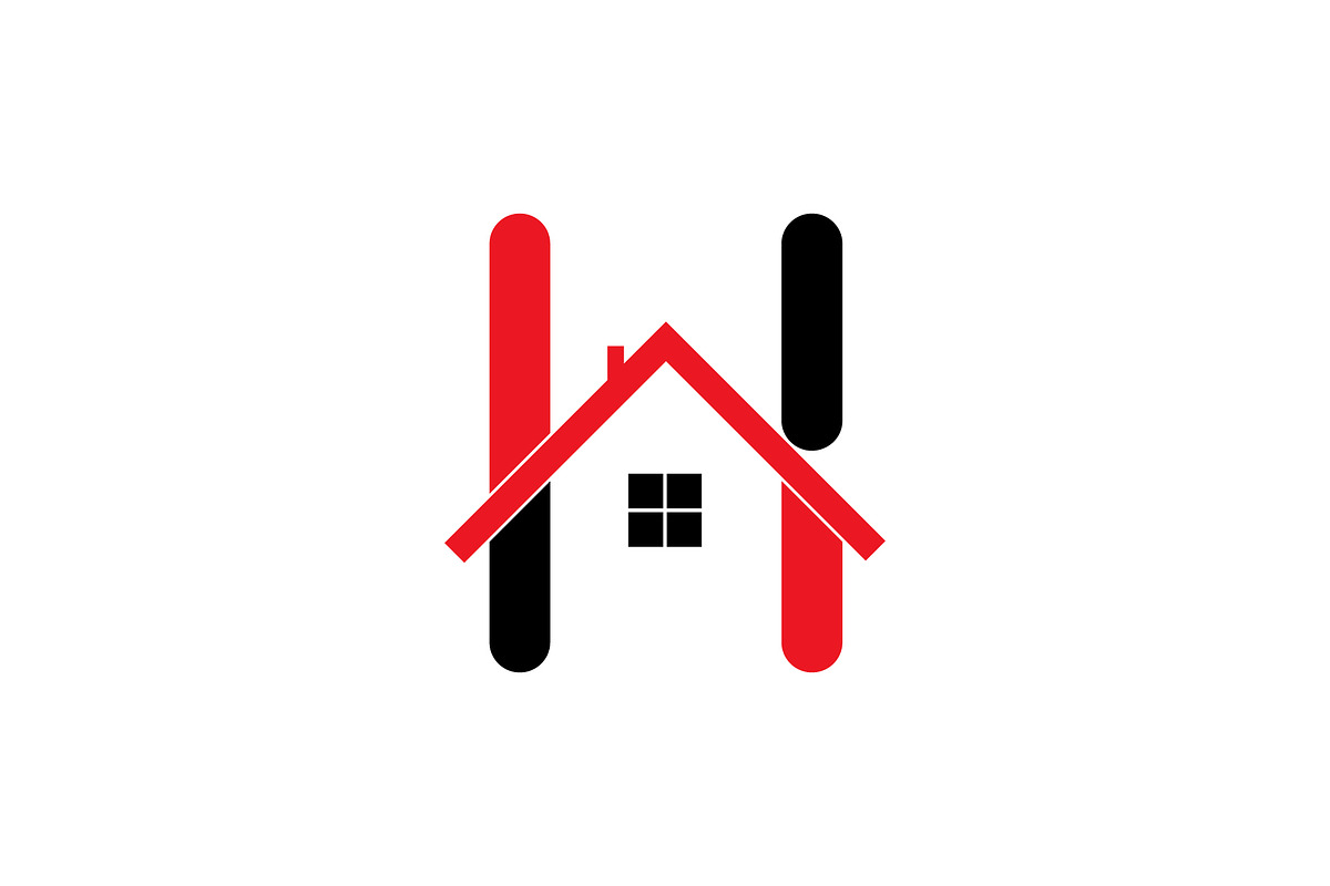 letter H Home Logo, a Branding & Logo Template by Salman Shop (Photo 1 of 4)
