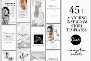 Lux Light Minimal Instagram Template, a Social Media Template by Faytemplates (Thumbnail 3 of 10)