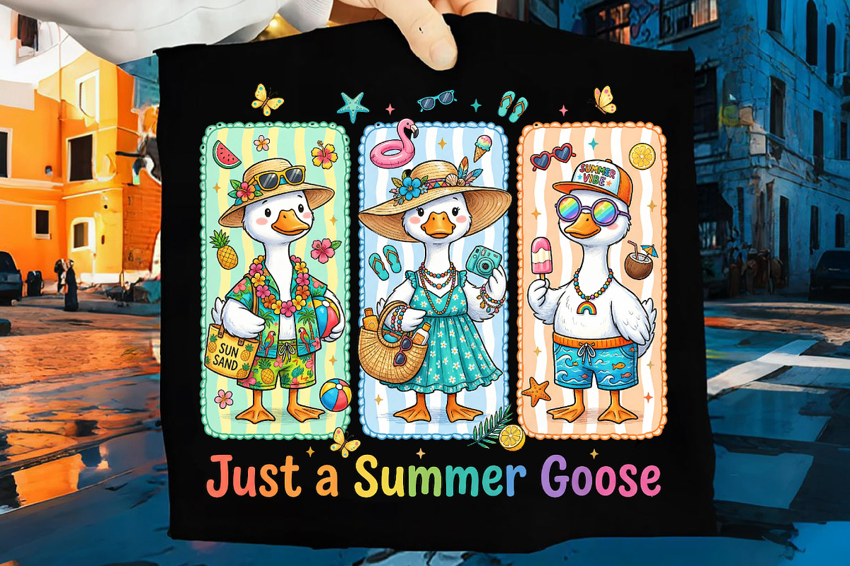 Just A Summer Goose Png, Summer Png, an Illustration by CreationArt (Photo 9 of 9)