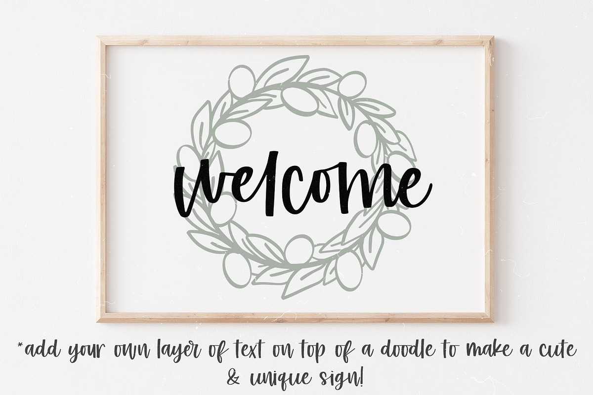 Easter Doodle Font | SVG Bundle, a Symbol Font by Dansie Design (Photo 9 of 11)