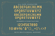 Sarkowik - Victorian Style Font, a Blackletter Font by StringLabs (Thumbnail 14 of 15)