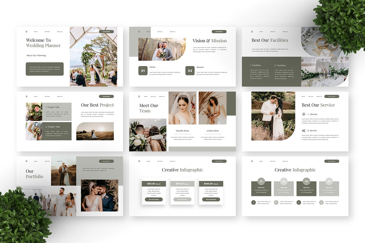 Wedding Planner - Wedding Powerpoint preview 6
