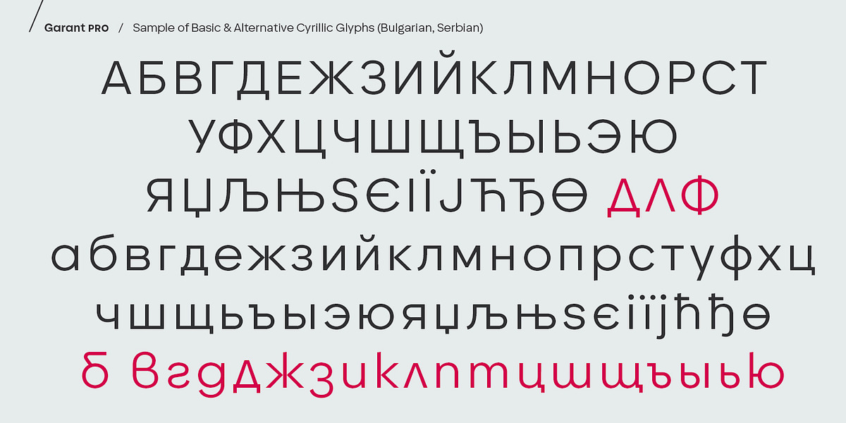 BF Garant Pro, a Sans Serif Font by BrassFonts (Photo 10 of 12)