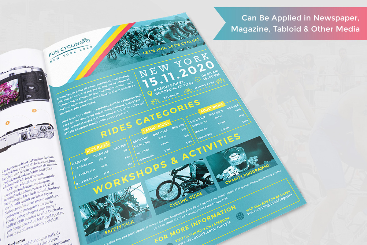Cycling & Bike Racing Flyer Template, a Flyer Template by Affantjie Photowork (Photo 3 of 5)