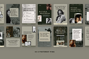 Noire Social Media Templates, a Social Media Template by Big Cat Creative (Thumbnail 6 of 6)