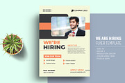 We Are Hiring Flyer Template, a Flyer Template by Sharifull11 (Thumbnail 1 of 3)