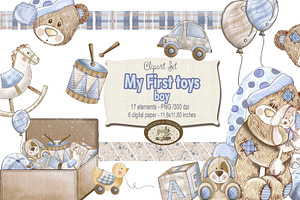 First Toys Clipart