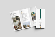Realistic Trifold Brochure Mockup, an Advertising Mockup by MA-KING_ART (Thumbnail 2 of 5)