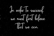 Signature font, a Script Font by JuliaKJ (Thumbnail 2 of 3)