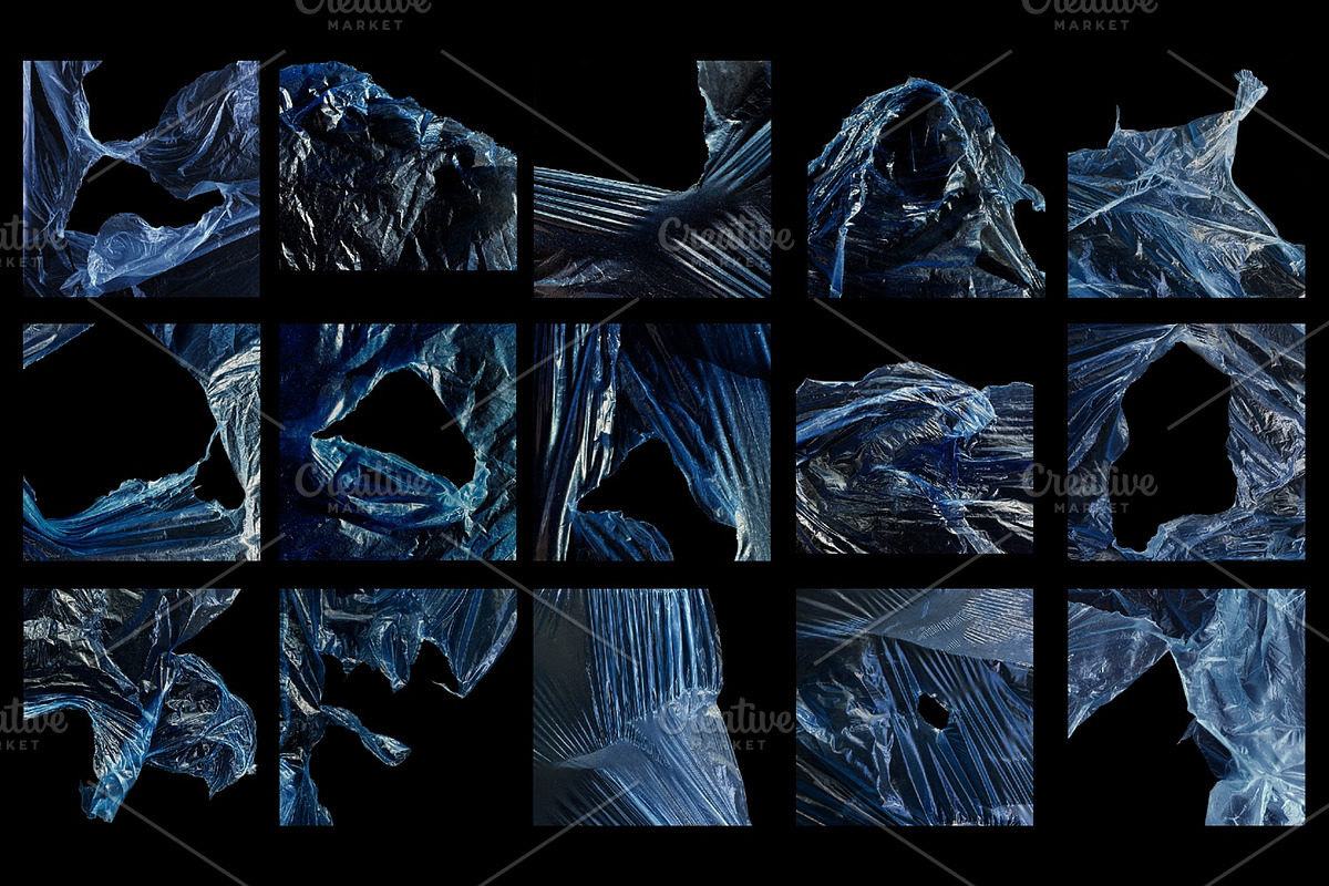 Torn Plastic Overlay Textures, a Texture Graphic by alexdndz (Photo 2 of 2)