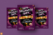 Halloween Party Flyer Template, a Flyer Template by Satgur Graphic Design (Thumbnail 3 of 3)