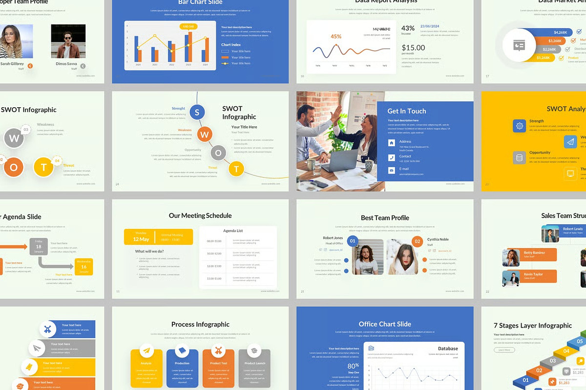 Business Pitch Deck keynote, a Presentation Template by Fit-tee (Photo 2 of 2)