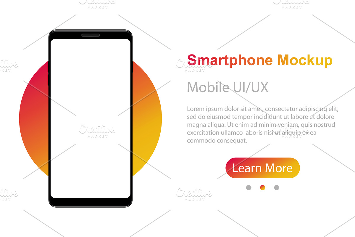 Frame of mobile phone, a Technology Illustration by Vector Creator