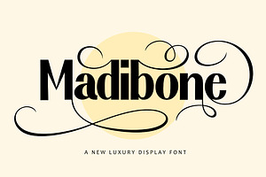 Madibone - Elegant Serif Font