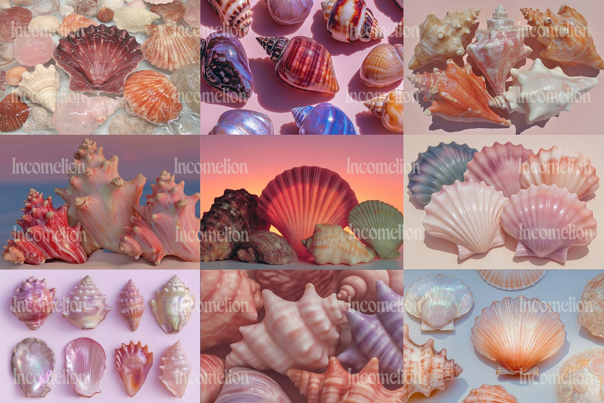 60 Aesthetic Seashells Stock Photos, a Nature Photo by Incomelion (Photo 13 of 14)