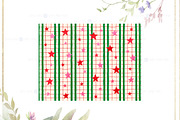 Christmas Digital Paper Pack, a Pattern Graphic by FiveStarCrafting (Thumbnail 9 of 12)