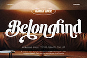 BelongFind - Display Serif, a Serif Font by Shakira Studio (Thumbnail 1 of 10)