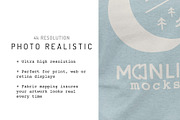 The Women's Bella Canvas 3001 Bundle, a Shirt Mockup by Moonlit Mocks (Thumbnail 3 of 11)