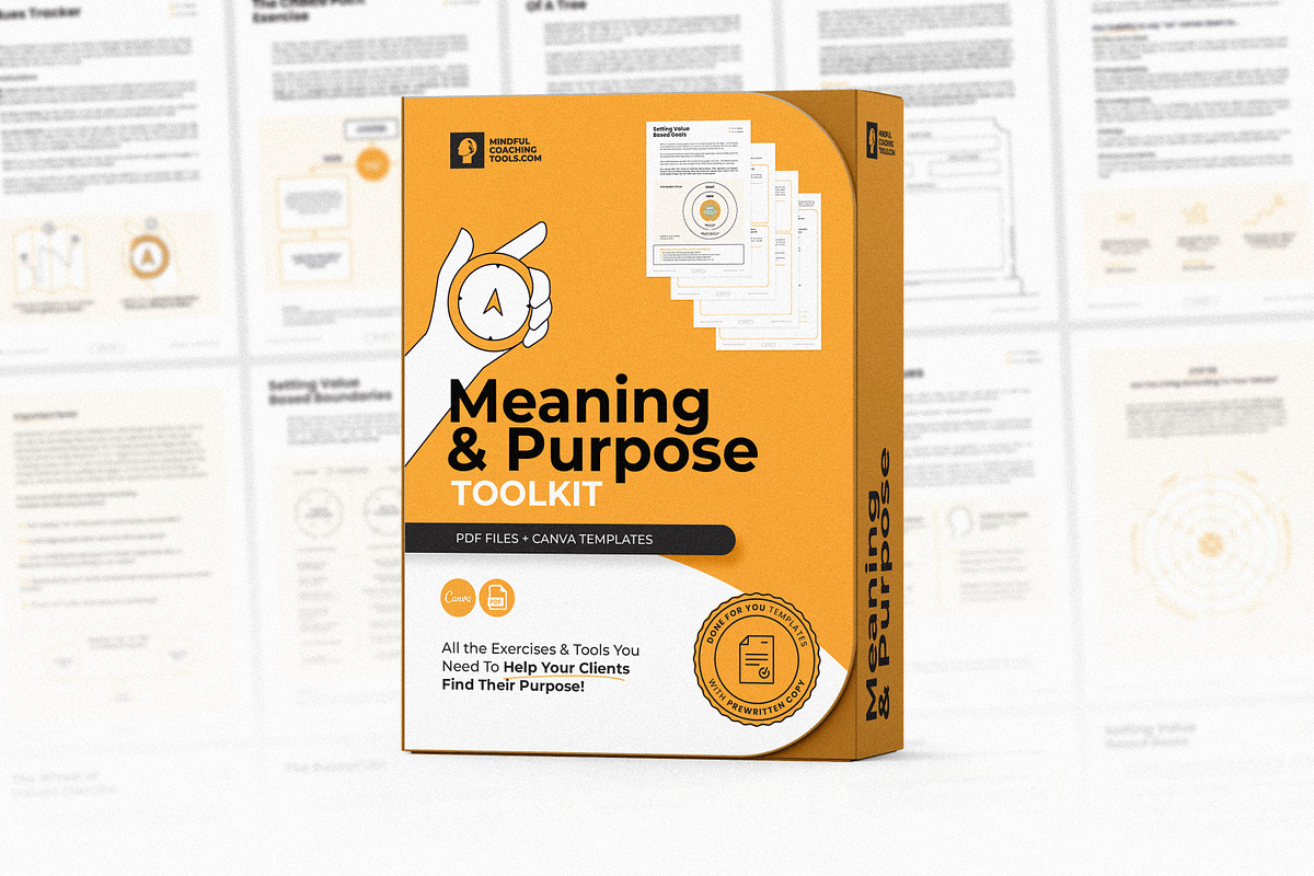 Finding Meaning & Purpose Toolkit, a Templates & Theme by AndrewPixel (Photo 2 of 14)