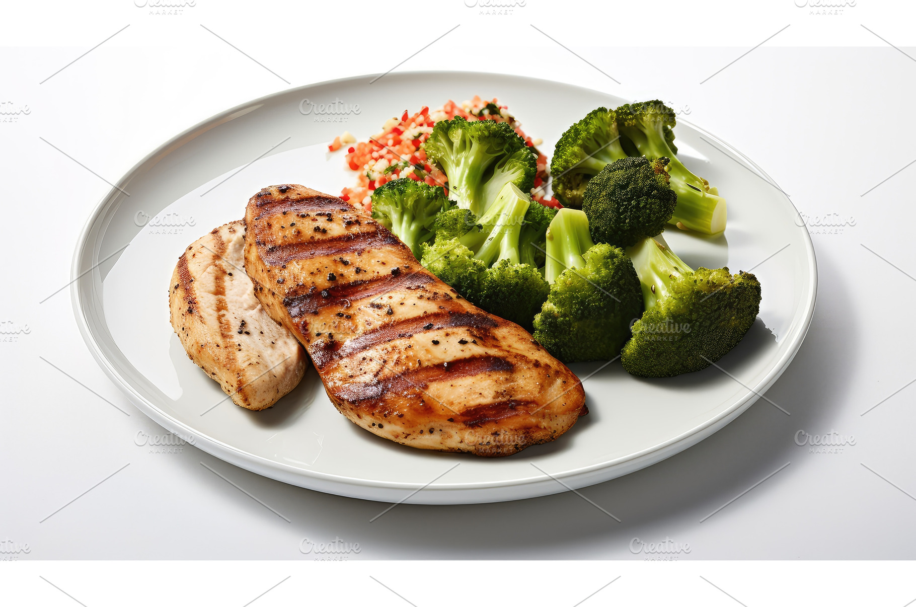 weightloss protein diet ai generated, a Food & Drink Photo by pikepicture