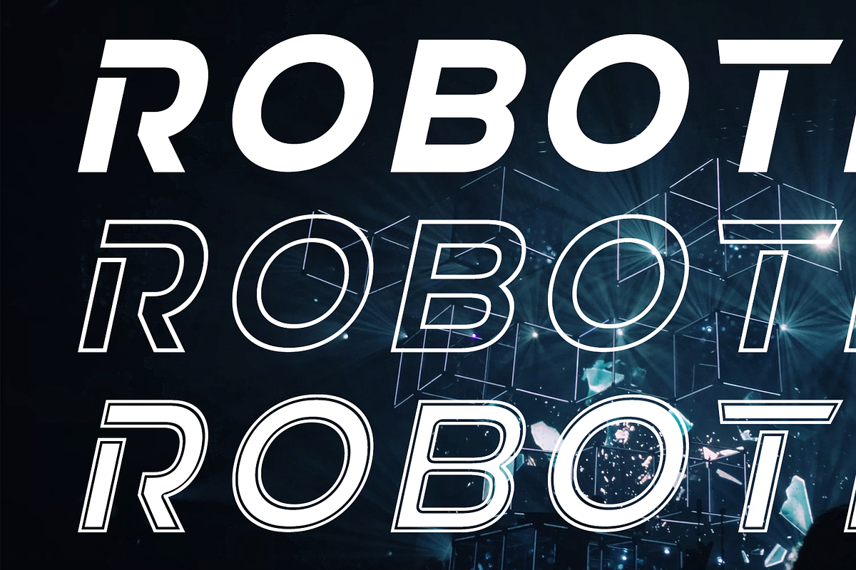 New Future -Technologies Modern Font, a Sans Serif Font by LuhopCreative (Photo 2 of 8)