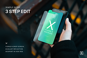 iPhone X Mockups, an iPhone Mockup by North&Nano (Thumbnail 5 of 6)