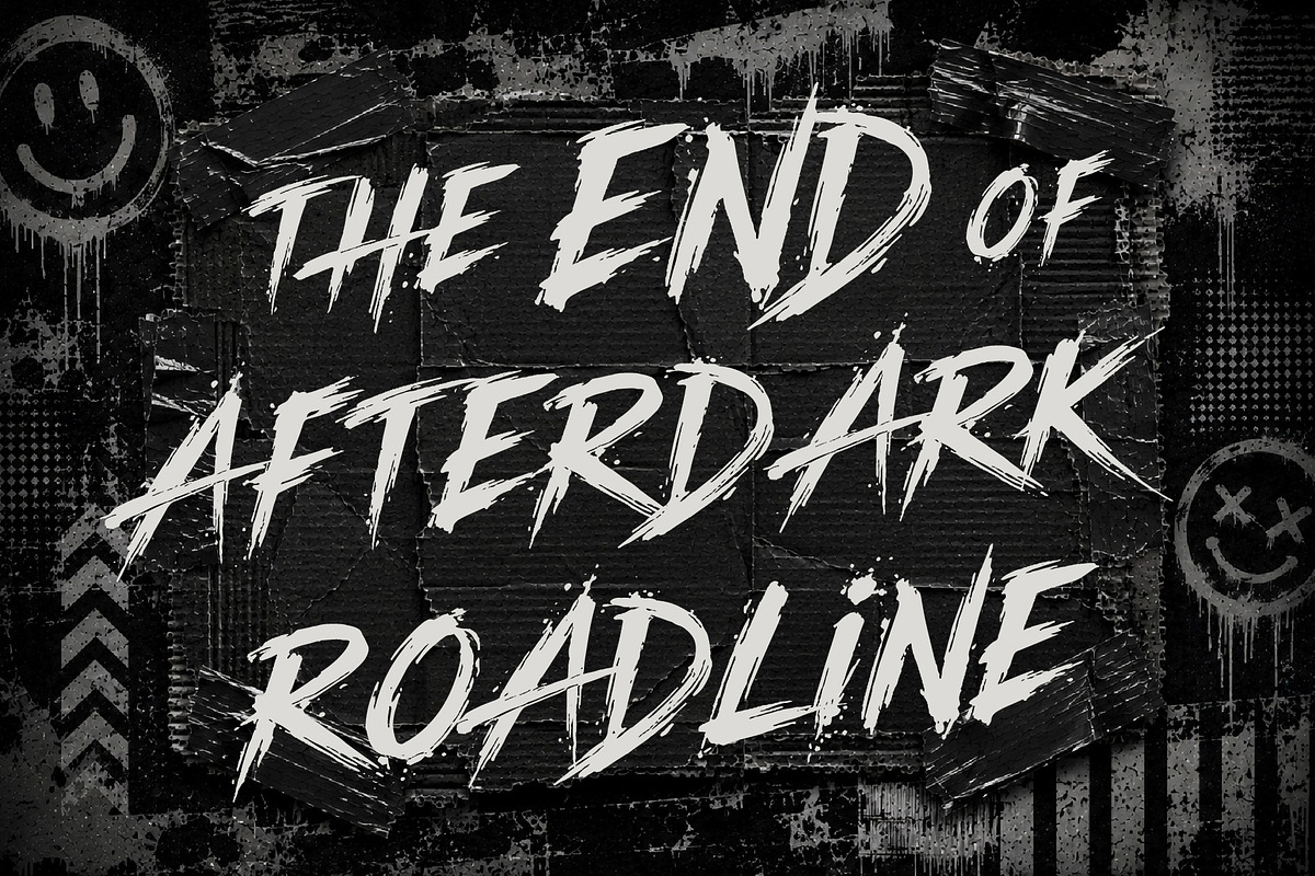 RawBlade - Grunge Display Typeface, a Handwritten Font by HypeWorksCo (Photo 5 of 10)