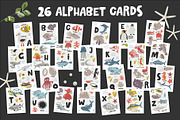 Sea animals alphabet, a Wallpaper Graphic by Murvin (Thumbnail 6 of 7)
