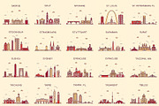 Huge collection of cities skylines, a Work Illustration by TheMountBirdStudio (Thumbnail 14 of 15)