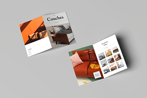 A4 Bifold Brochure Mockup Bundle 28