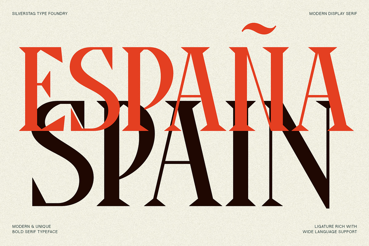 Tangled Rockaway Vintage Serif Font, a Serif Font by SilverStag Type Foundry (Photo 8 of 18)