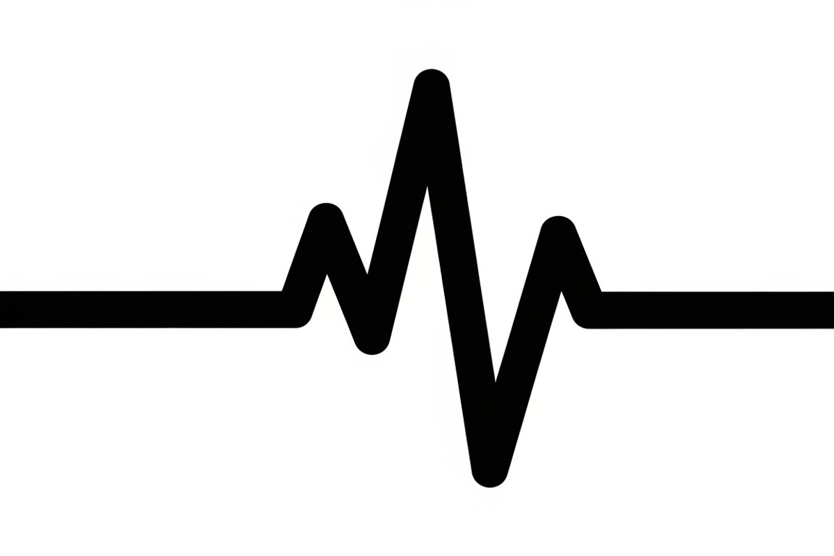Modern heartbeat symbol icon vector, an Illustration by Amazin_art (Photo 14 of 20)