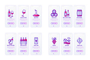 Wine | 16 Thin Line Icons Set, an Outline Icon by Alex Blogoodf (Thumbnail 8 of 9)