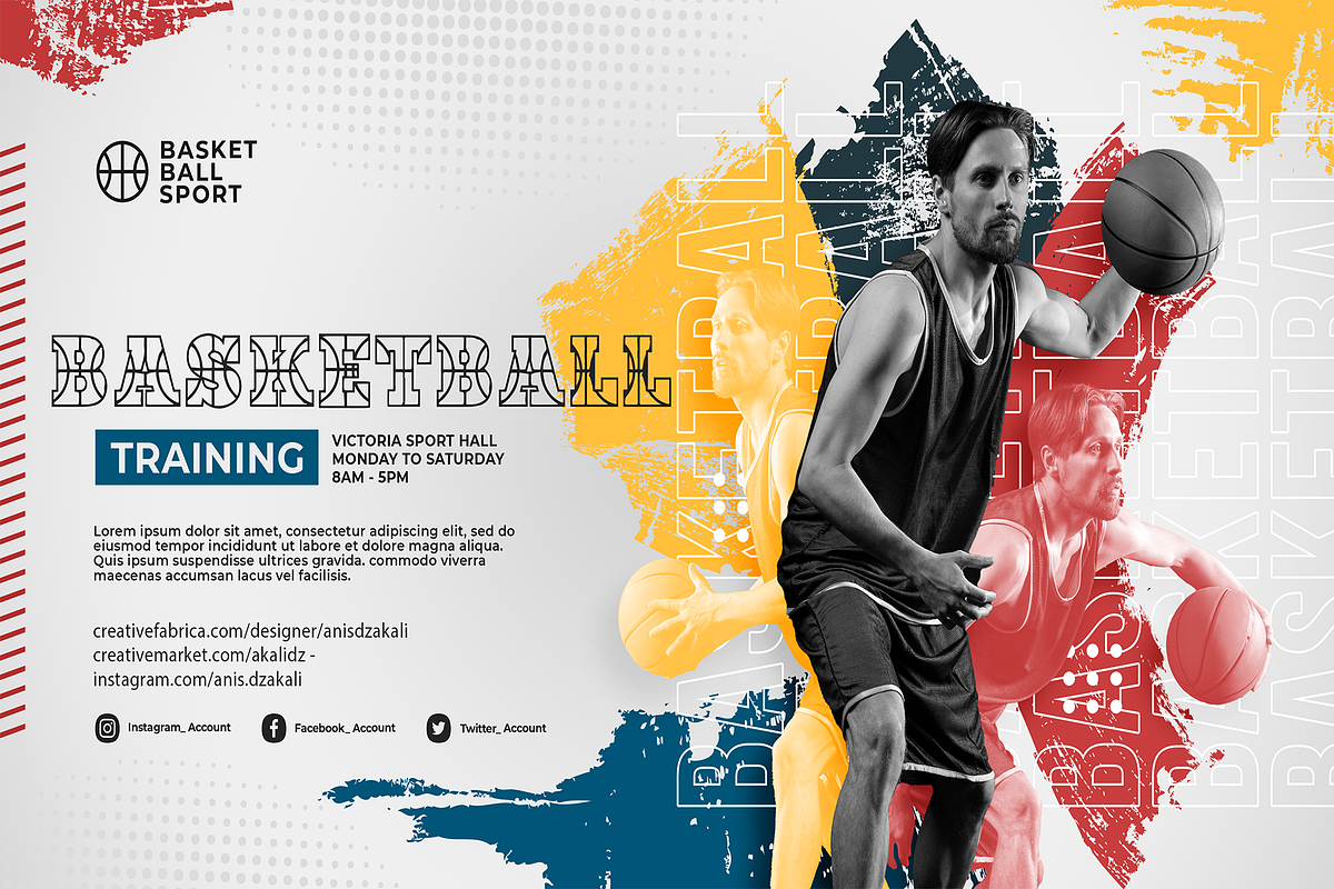 BASKETBALL, a Sans Serif Font by Dz Akali (Photo 1 of 5)