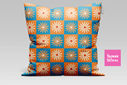Checkered Flowers Patterns Volume 2, a Pattern Graphic by Yasmine Patterns (Thumbnail 6 of 10)