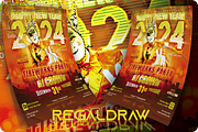 Fireworks Party Flyer, a Flyer Template by regalDRAW (Thumbnail 5 of 6)