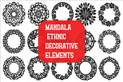 Mandala Frame with Abstract Floral, an Illustration by Amazin_art (Thumbnail 1 of 16)