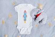 RICKY ROCKET FONT | a fun space font, a Font by Little Type Factory (Thumbnail 5 of 10)