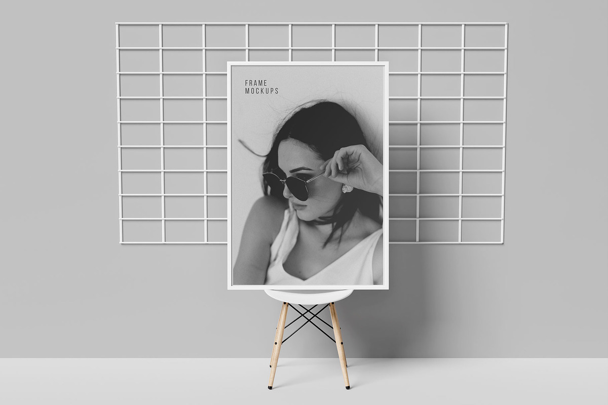 Photo Frame Mockup, a Print Template by Pexelcorner (Photo 3 of 8)