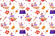 Festive Goose Party Clipart Set, an Animal Illustration by the_myro (Thumbnail 13 of 17)