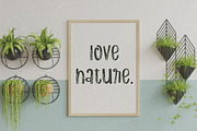 Natural Leaf | Decorative Font, a Handwritten Font by AnningArts (Thumbnail 6 of 7)