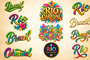 Brazilian Carnival – 100 PNG Clipart, an Object Illustration by MarisoArt (Thumbnail 8 of 9)