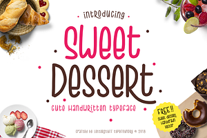 Sweet Dessert Handwritten Font