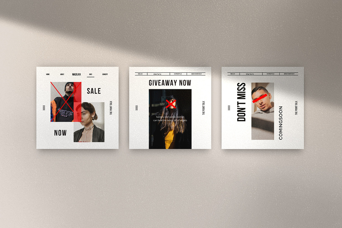 MAZILLAX - Social Media Kit Bundle, a Social Media Template by Dirtytemp Studio (Photo 13 of 14)
