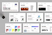 Modern Brand Guideline Presentation, a Presentation Template by MightyDesign (Thumbnail 1 of 8)